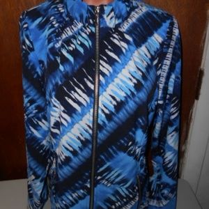 Chicos Zenergy Neema Breanna Print Jacket 1 Small